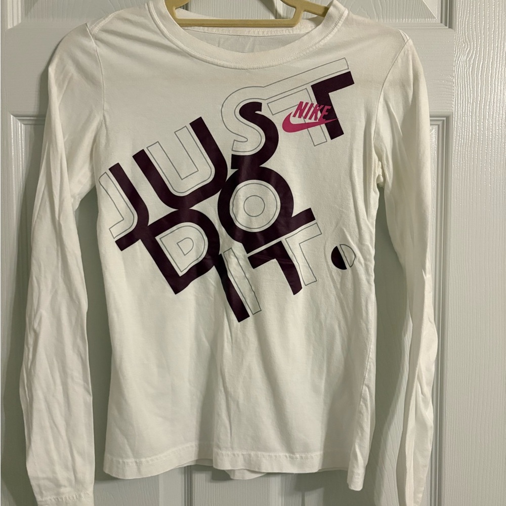 Nike White Cotton Shirt